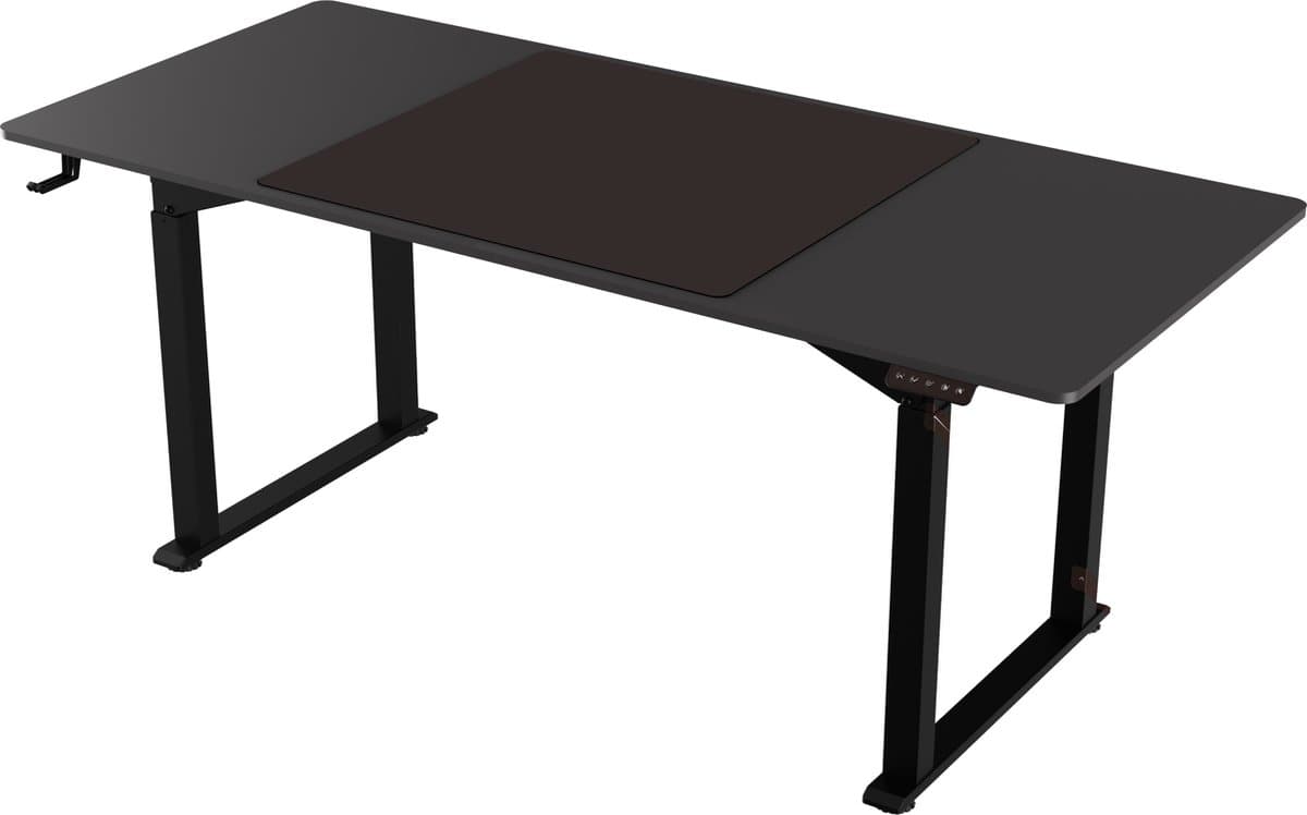 Bureau zit sta elektrisch verstelbaar - game bureau - ergonomische werkplek - 130 kg belastbaar - 180 x 80 cm — afbeelding 1