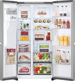 LG GSLE81PYBC Amerikaanse koelkast – 628L – Water- & ijsdispenser – WiFi LG ThinQ – Energieklasse C — thumbnail 10