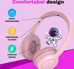 ATouch Combipakket - Kindertablet Tab 10 Plus + Kinderkoptelefoon - 64GB+64SD - Vanaf 3 jaar - Roze — thumbnail 14