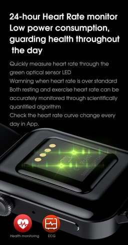 DrPhone iNX - Metalen Smartwatch Bluetooth Bellen - Microfoon - Hartslag - Stappen - Mannen / Vrouwen - IOS/Android - Zilver — thumbnail 8