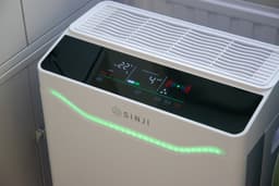 Sinji Luchtreiniger / Air Purifier – HEPA H13 + Koolstoffilter – 420 m³/u, voor ruimtes tot ca. 100 m² – UV-C + Ionisatie – PM2.5 Sensor – App + Afstandsbediening – Nachtmodus – Timer & Display – Helpt bij stof, pollen, huisstofmijt & geurtjes — thumbnail 9