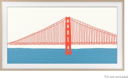 Samsung - The Frame (2021) - 55" Lijst - Teak - VG-SCFA55TKBXC — thumbnail 7