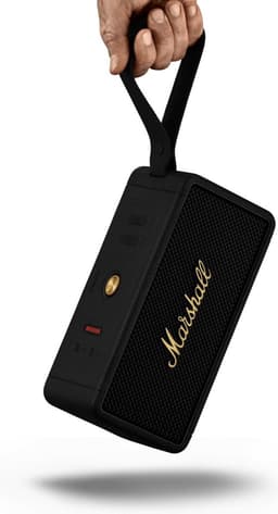 Marshall Middleton - Portable speaker - Black and Brass — thumbnail 4