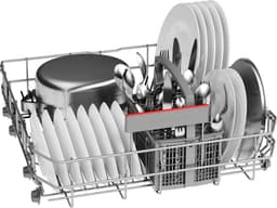 Bosch Serie 4 SMS4ELI08E, Vrijstaand, Volledige grootte (60 cm), Roestvrijstaal, Zwart, Knoppen, 1,75 m — thumbnail 6