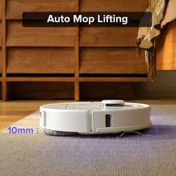 Roborock Q revo Pro robotstofzuiger met dweilfunctie&Liftable mop, FlexiArm Design™ randreiniging, individuele tapijtstrategie-Wit - Qrevo S/S7 Max Ultra upgrade — thumbnail 6