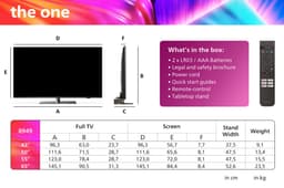 Philips The One 50PUS8909/12 - 50 inch - 4K LED - 2024 — thumbnail 7