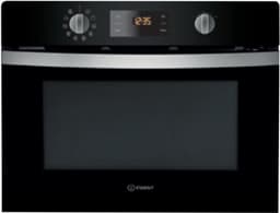 Indesit MWI 3445 BL | Inbouw combi magnetron | 45 cm | Zwart — thumbnail 1