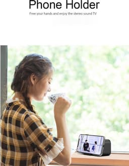 Digitale wekker met bluetooth speaker, radio, spiegel en TF ingang. — thumbnail 4