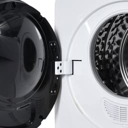 Sweiko Afvoerluchtdroger Wasdroger, RVS droger, 3 kg, 830W, Wit/Drievoudige filter, 5 programma's, wit, Overhittebescherming, Wandmontage [Energieklasse C] — thumbnail 7