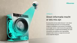 Hisense 3S Serie WF3S9045BW3/BLX - Wasmachine met Energielabel A -30% - 9kg - Autodose - 72dB (A) - Steam Wash - 1400 toeren - Power Wash 49' - ConnectLife - Inhoud Trommel 60 Liter — thumbnail 16