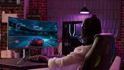 TCL 34R83Q - Ultrawide QHD Mini LED Gaming Monitor - QLED - HDR1600 - USB-C 90w - 34 inch — thumbnail 3