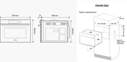 Samsung magnetron (inbouw) NQ5B5713GBK/U1 — thumbnail 2