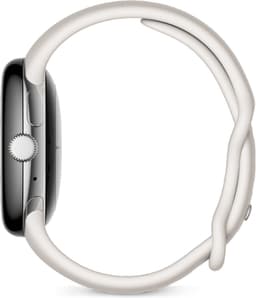 Google Pixel Watch - 41 mm - met GPS - Zilver (Beige) — thumbnail 3