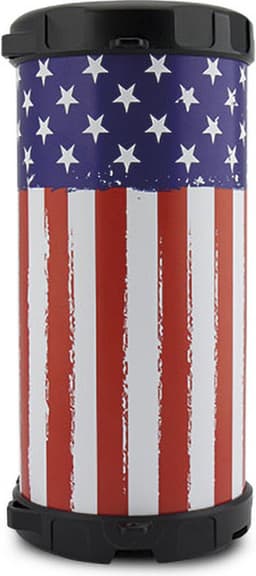 Caliber Bluetooth Speaker - Draagbare Speaker met Bluetooth, USB, SD en AUX 8 Uur Speeltijd - USA print (HPG407BT-USA) — thumbnail 6