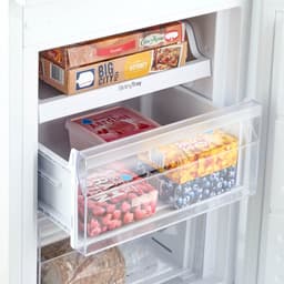 Inventum IKV1786S 178 cm stille inbouw koel-vriescombinatie - Koelkast met vriesvak - Energiezuinig - Supervriezen - Vershoudlade - 251 liter - Pizzavak - Sleepdeur - Wit — thumbnail 7