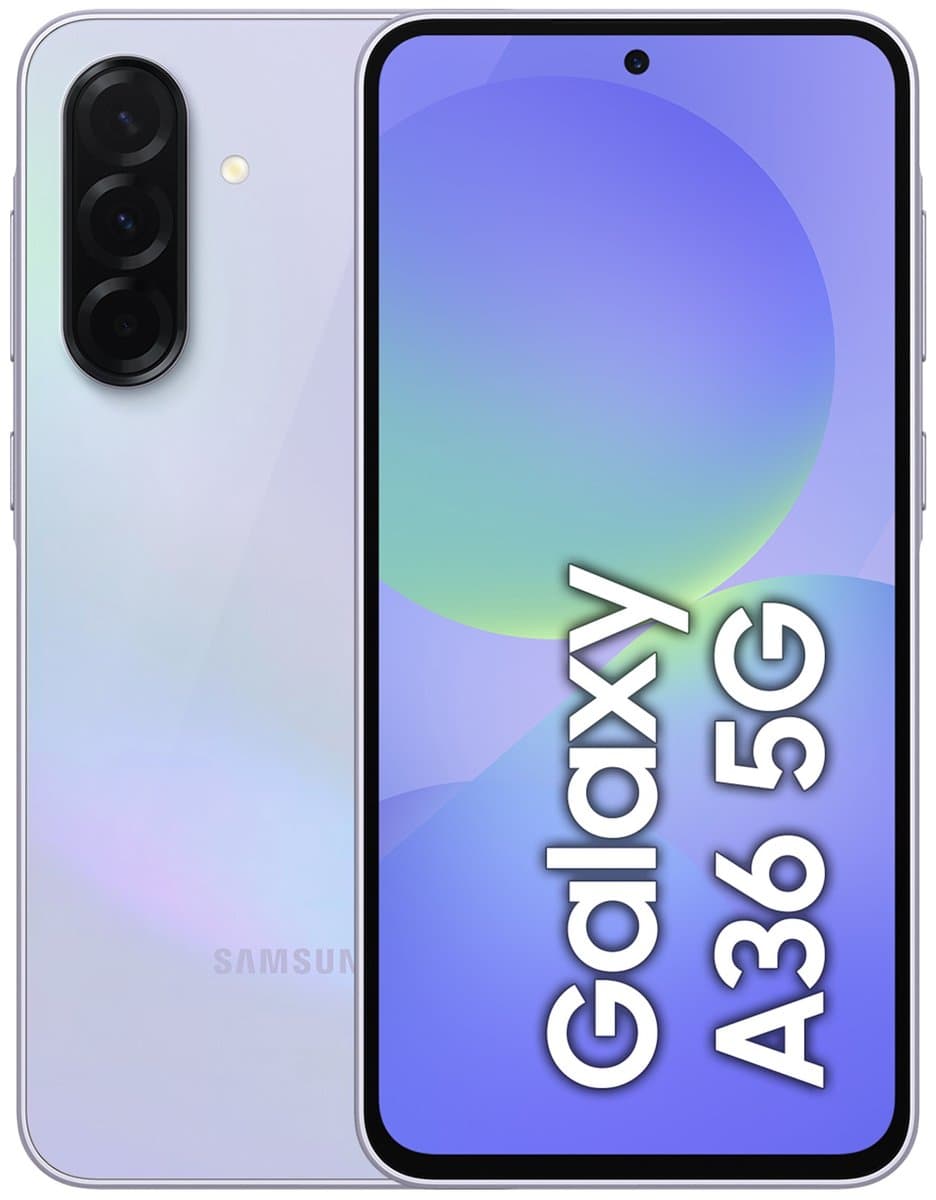 Samsung Galaxy A36 5G - 256GB - Awesome Lavender — afbeelding 1