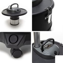 Perel Aszuiger, HEPA-filter, blaasfunctie, 1200 W, 20 l — thumbnail 3
