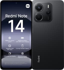 Smartphone-Redmi Note 14-8GB+256GB-Middernacht Zwart — thumbnail 1