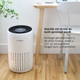Bosch Air 2000 Luchtreiniger tot 37,5 m² - Verwijdert efficiënt het Vuil met HEPA Filter, Smart Sensor, Stille Modus - voor Allergische Mensen — thumbnail 4