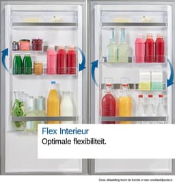 Bosch KGN49AIBT - Serie 6 - Koelkast - Koel-vriescombinatie - 203 x 70 cm - Extra breed - RVS - Energielabel B - Zeer stil- Total No Frost: Nooit meer ontdooien - VitaFresh XXL 0°C: houd etenswaren langer vers met extra ruime vershoudlades — thumbnail 14