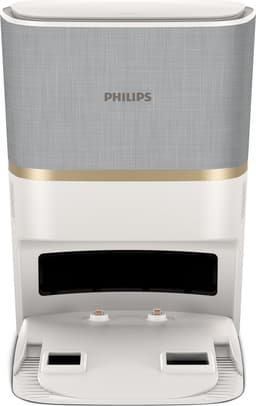 Philips HomeRun Aqua 7000 Series XU7100/02 - Robotstofzuiger met Dweilfunctie - Incl. Laadstation - Wit / Goud - App Connected — thumbnail 9