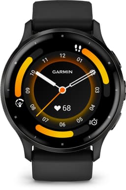 Garmin Venu 3 - Smartwatch - Sporthorloge - 45 mm - AMOLED-Scherm - Zwart — thumbnail 1
