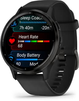 Garmin Venu 3 - Smartwatch - Sporthorloge - 45 mm - AMOLED-Scherm - Zwart — thumbnail 17