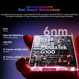 Blackview ROCK 3 - Robuuste Smartphone - 4G - 24GB RAM - 256GB ROM - 6.78inch 120Hz - 10000mAh Robuuste Telefoon - Android 16 - NFC - GPS - Zwart — thumbnail 12