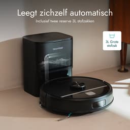 Bloomfold Robotstofzuiger met Dweilfunctie & Leegstation - 19.000Pa Zuigkracht – LiDAR Navigatie - 180 minuten - Slimme AI Robot Stofzuiger - Geschikt voor Huisdierhaar — thumbnail 10