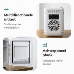 Soft & Silky Skincare fridge - Mini - Make up Organizer - Make-up Koelkast - Cosmetica & Skincare - Auto koelkast - Beauty - Frigobox - ac/dc - koelkastje — thumbnail 7