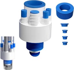 Wasmachine Afvoeradapter - Wasmachine Aansluiting - Wasmachine Installeren - Universele Compatibiliteit - 31 x 21 x 6 cm - Zwart — thumbnail 7