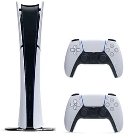 PlayStation 5 Digital Edition - Slim - Bundel met 2 Dualsense Draadloze Controllers — thumbnail 2