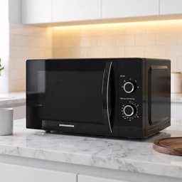 Heinner Magnetron 25L – 800W – 5 Vermogensniveaus – Ontdooifunctie – Draaiknop & Timer – Zwart — thumbnail 6