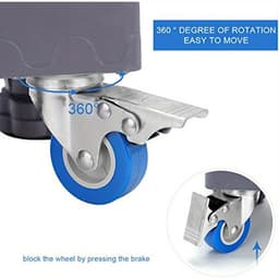 Verstelbare Wasmachine Standaard 40–68 cm – Universeel Onderstel voor Wasmachine, Droger en Koelkast — thumbnail 7