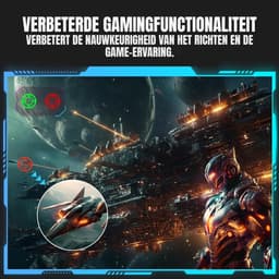 Quvo® Gaming Monitor 240hz - Gaming Monitor -Zwart - ‎‎20 x 62 x 46cm; 5kg — thumbnail 7
