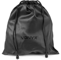 DJ koptelefoon - Vonyx HDX50BK - Over ear koptelefoon - Voor beginnende DJ’s - Met opbergtas - Zwart — thumbnail 14