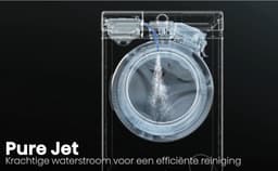 Everglades EVWM91421AW - Wasmachine 9KG - Arctic White - Energieklasse A -20% - Stoomfunctie - 15 Programma's - 5 Jaar Garantie — thumbnail 5