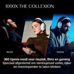Sony 1000X THE COLLEXION – Premium draadloze koptelefoon met Noise Cancelling - Platinum — thumbnail 20
