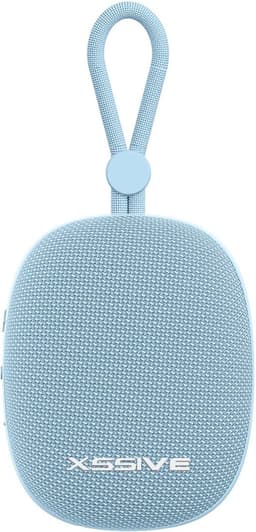 Mini Speaker Bluetooth 5.3 - 12+ Uur Afspeeltijd - Spatwaterbestendig - Draadloze Speakers Klein - Blauw — thumbnail 1