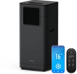 Klarstein Mobiele Airco Breeze Box 9K Portable Airconditioner - 9000 BTU, Smart App & Voice Control, 3-in-1 Koelen, Ontvochtiger & Ventilator, Energieklasse A, voor kamers tot 32 m², Stille werking, Eenvoudig te installeren,6 kW — thumbnail 5