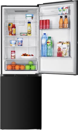 Inventum KV1840B No Frost energiezuinige koel-vriescombinatie - 184 cm hoog - 327 liter - Superkoelen - Supervriezen - Energielabel C - Vrijstaand - Zwart — thumbnail 8