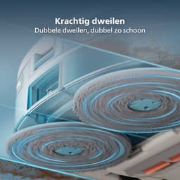 Philips Homerun 5000-serie Robotstofzuiger Met Dweilfunctie en Automatisch Leegstation- XU5100/20 - 10000 Pa Extreme Zuigkracht - Dubbele Dweilen — thumbnail 11