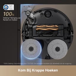 Dreame X50 Ultra Complete - Robotstofzuiger met dweilfunctie - Geschikt voor huisdierharen - Complete Accessoires kit - Eenvoudig schoonmaken van laag meubilair - Zwart — thumbnail 15