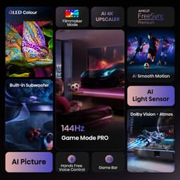 Hisense 55E7Q PRO - 55 inch - 4K QLED - 144hz - 2025 — thumbnail 9