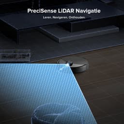 Roborock Q10 S5 Robotstofzuiger– 10000 Pa Zuigkracht–Dubbele Anti-klitfunctie–VibraRise 2.0-Systeem– 8 mm Dweillift– PreciSense LiDAR-navigatie–Obstakelvermijding– APP–Zwart — thumbnail 4