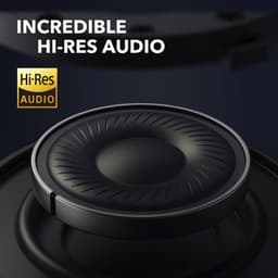 Soundcore by Anker Life Q30 Hybrid Active Noise Cancelling Headphones with Multiple Modes, Hi-Res Sound, 40H Playtime, Fast Charge, Soft Earcups, Bluetooth Headphones, Travel - Zwart — thumbnail 14