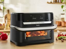 Tefal Dual Easy Fry Flex EY9228 - Airfryer - 9L - Flexibele Functie - Voor Grote Gezinnen - Zwart — thumbnail 15
