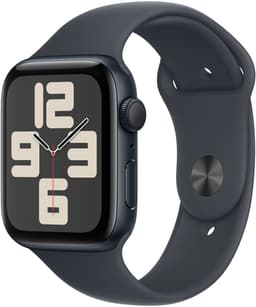 Apple Watch SE 2024 GPS 44mm Midnight Aluminium Case with Midnight Sport Band - S/M — thumbnail 3