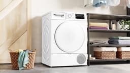 Bosch WTH8320AFG - Serie 4 - Wasdroger - Warmtepompdroger - 8 kg - NL/FR Display - Auto Dry: droogt automatisch tot de gewenste droogtegraad — thumbnail 8