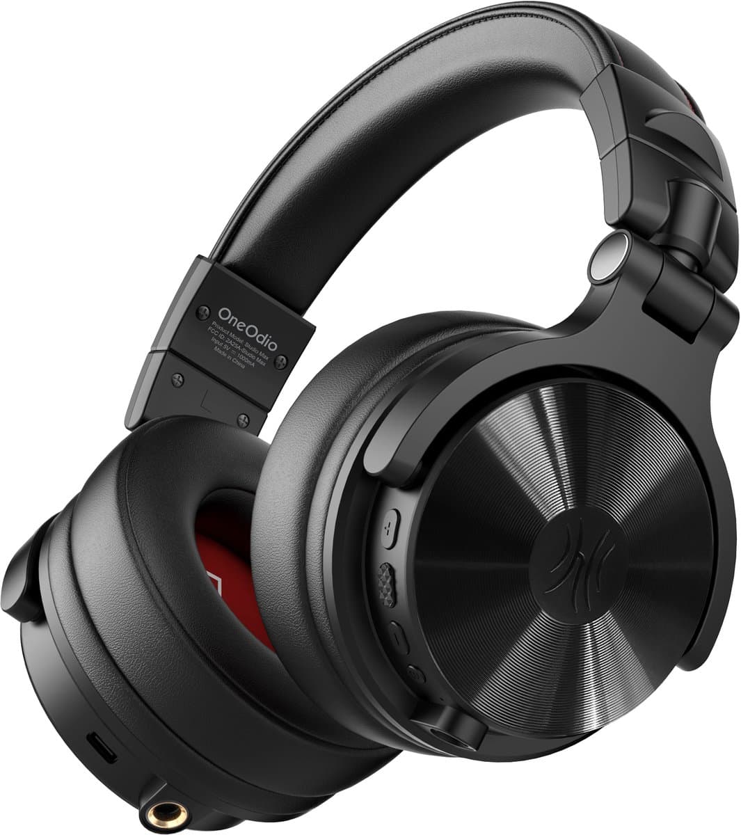 OneOdio Studio Max 1 Black – Draadloze Over-Ear Koptelefoon – Bluetooth – Met Microfoon — afbeelding 1